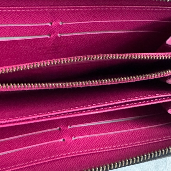 Louis Vuitton Black Multicolor Monogram Zip Wallet - Picture 7 of 13